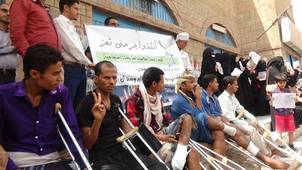 اللجنة الطبية بتعز: انتهاء من الإعداد لتسفير 30 جريحاً إلى الهند