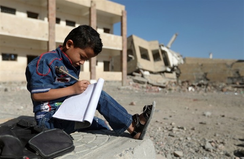 اليونيسف: مليونا طفل يمني تركوا مقاعد الدراسة منذ بدء الحرب