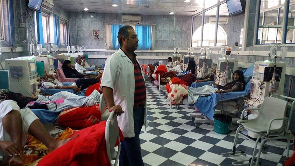 الدكتور الحناني: مرضى الفشل الكلوي بمستشفى الثورة بتعز في ذمة لله