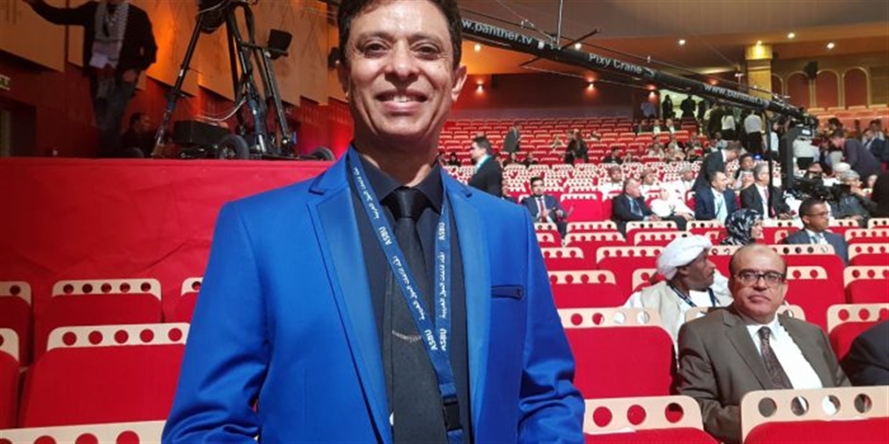 تكريم الفنان والموسيقار اليمني احمد فتحي بالمهرجان العربي