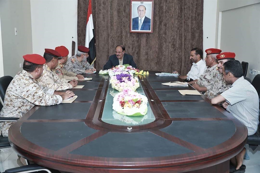 نائب الرئيس يشدد على ضرورة تفعيل دور الشرطة العسكرية في المناطق المحررة