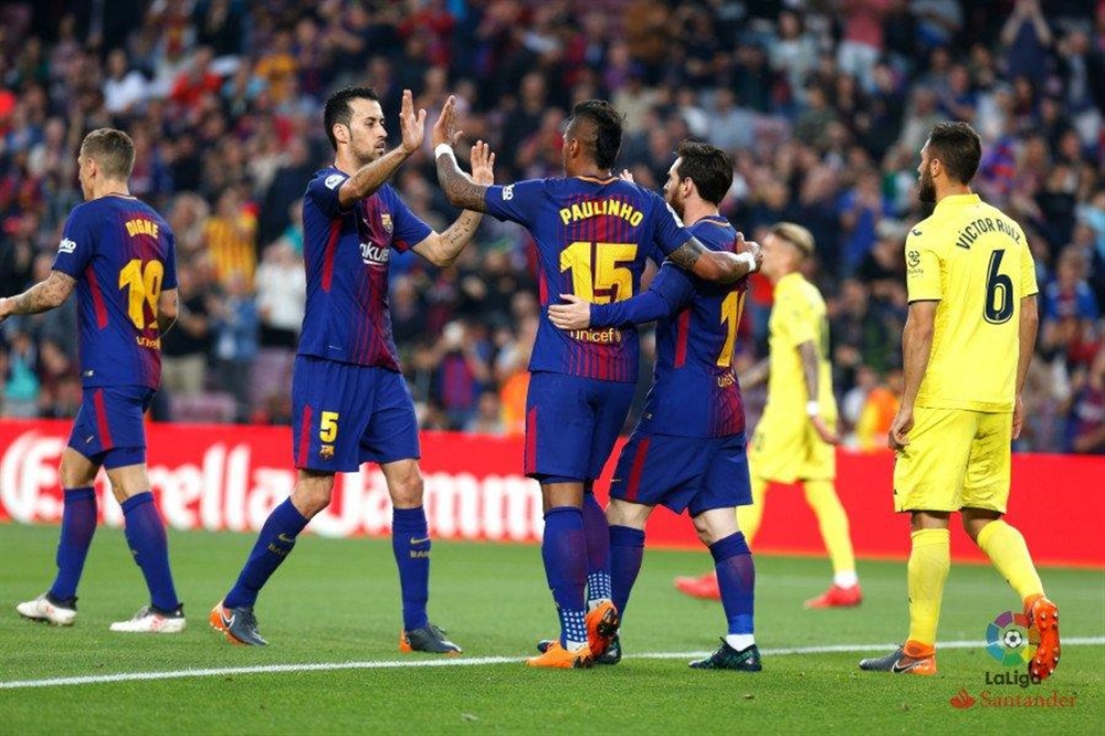 برشلونة يحقق فوزا كبيرا على ضيفه فياريال