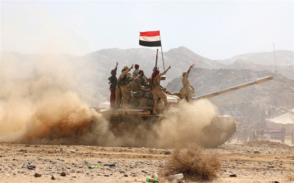 مقتل ثمانية حوثيين بنيران الجيش الوطني في جبهة صرواح