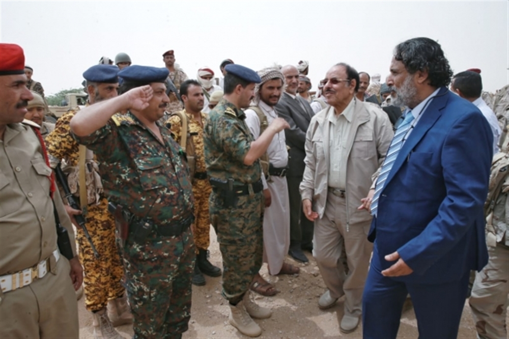 نائب الرئيس يصل الجوف للإطلاع على جهود تطبيع الأوضاع
