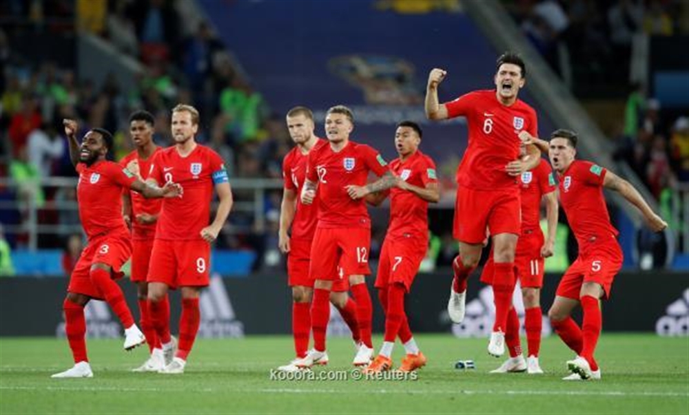 إنجلترا تبلغ ربع نهائي كأس العالم بعد فوزها على كولومبيا