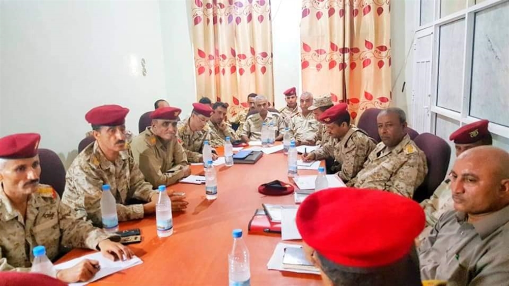 لجنة هيكلة الألوية العسكرية تبدأ مهامها في تعز