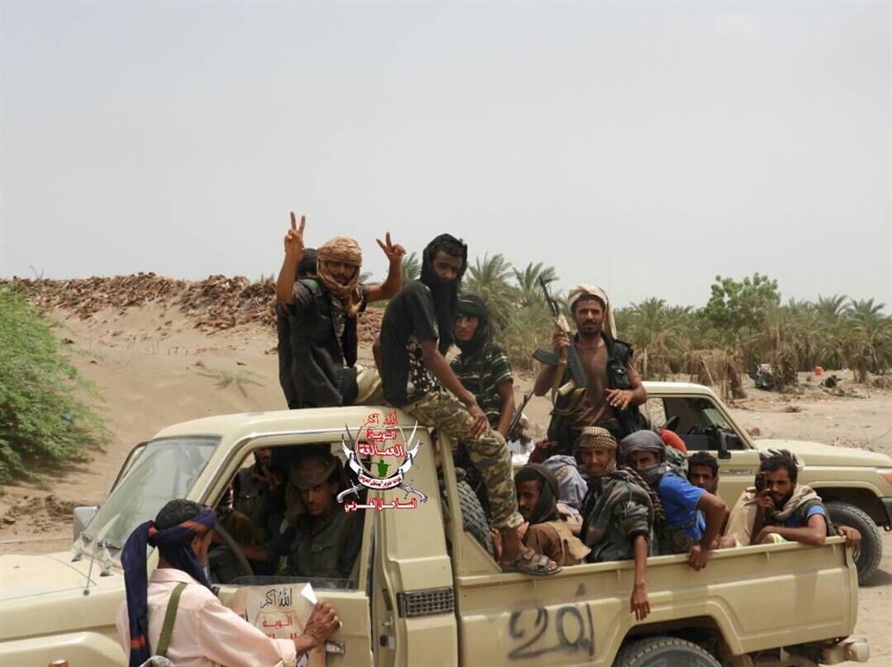 الحديدة: العمالقة تواصل تمشيط المزارع جنوب ووصول تعزيزات عسكرية كبيرة لتحرير زبيد