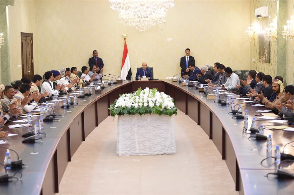 الرئيس "هادي" يوجه باعتماد مليار ريال لمحافظة الجوف