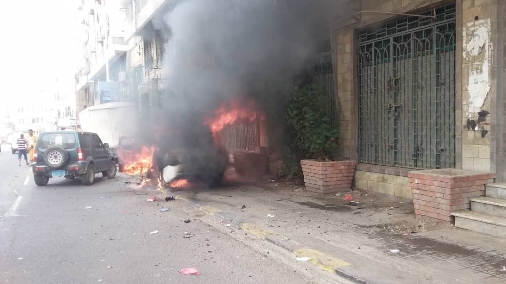 انفجار عبوة ناسفة في الخط البحري بعدن