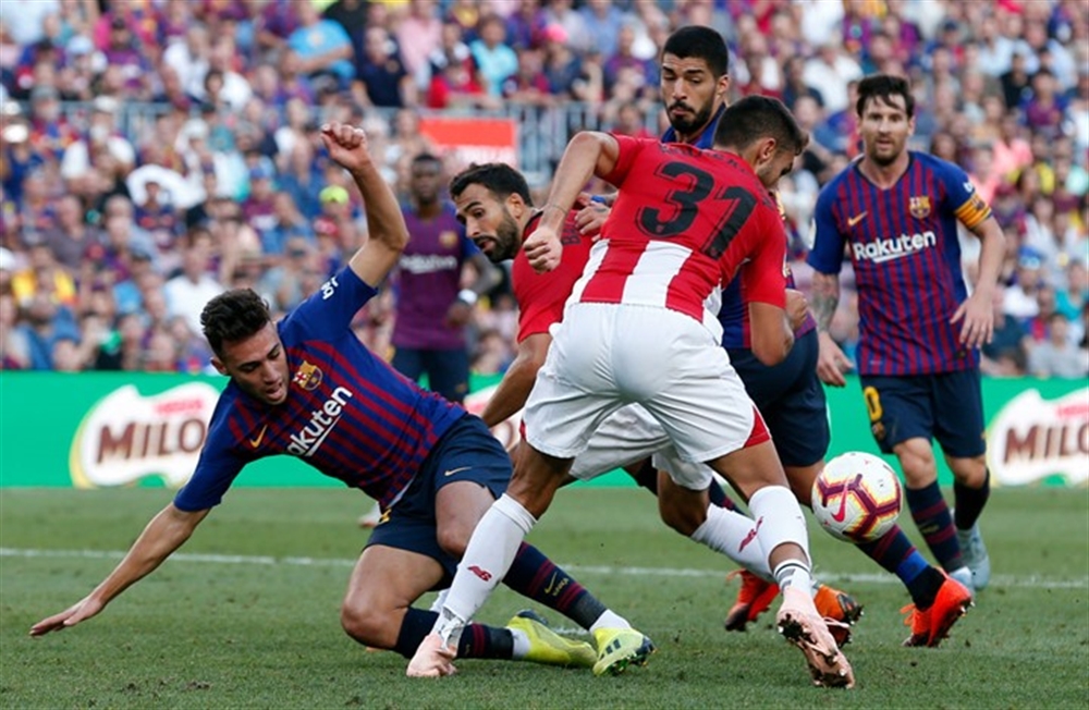 منير الحدادي ينقذ برشلونة من الهزيمة أمام بيلباو في الليغا (شاهد)