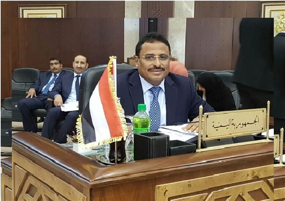 الجبواني يشدد على تكاتف الجهود العربية لإعادة إعمار المطارات والموانئ البحرية اليمنية