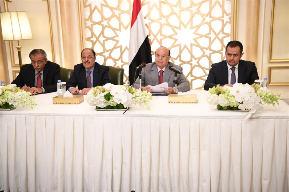 الرئيس هادي: اتفاق الحديدة ايجابي إذا ما مضت الأمم المتحدة في تنفيذ بنوده