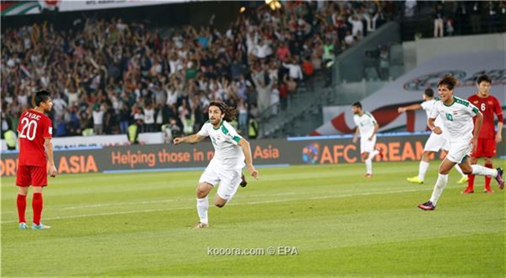 العراق ينتزع فوزا قاتلا من فيتنام بكأس آسيا