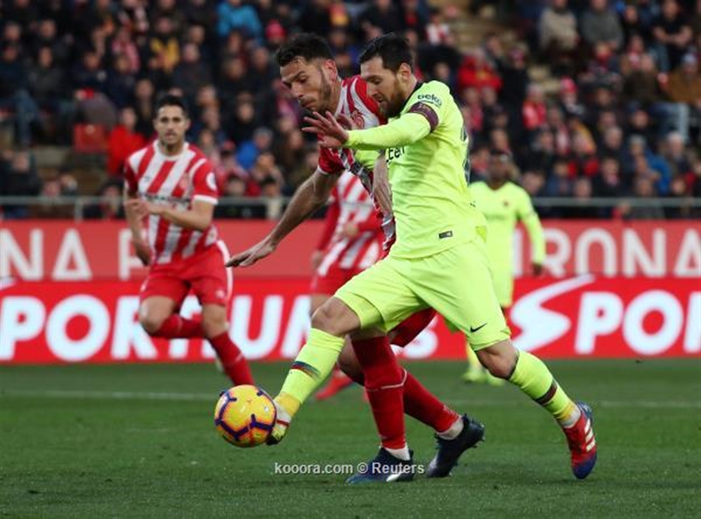 برشلونة يهزم جيرونا ويواصل التحليق في صدارة الليغا