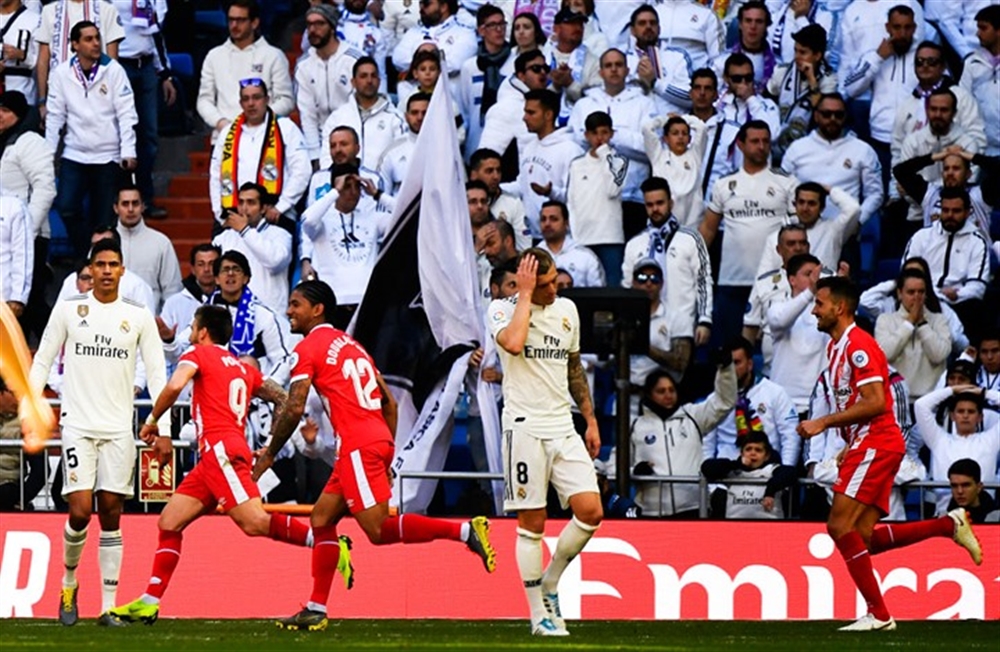 ريال مدريد يسقط بثنائية أمام جيرونا في الليغا