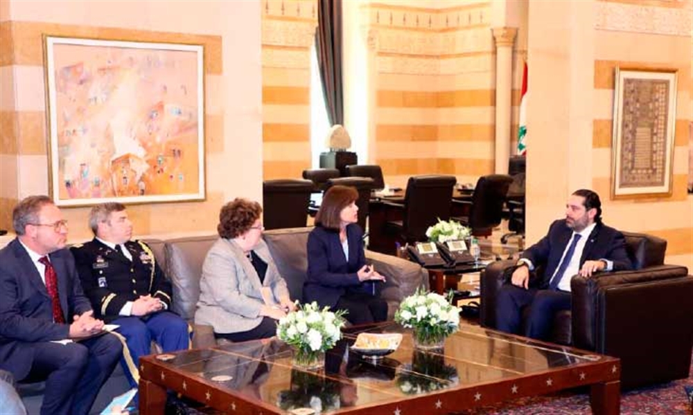 الحريري تبلّغ قلق واشنطن من «ميليشيا» لا تخضع لسيطرة الحكومة