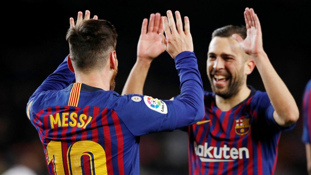 برشلونة يمدد عقد جوردي ألبا والشرط الجزائي 500 مليون يورو