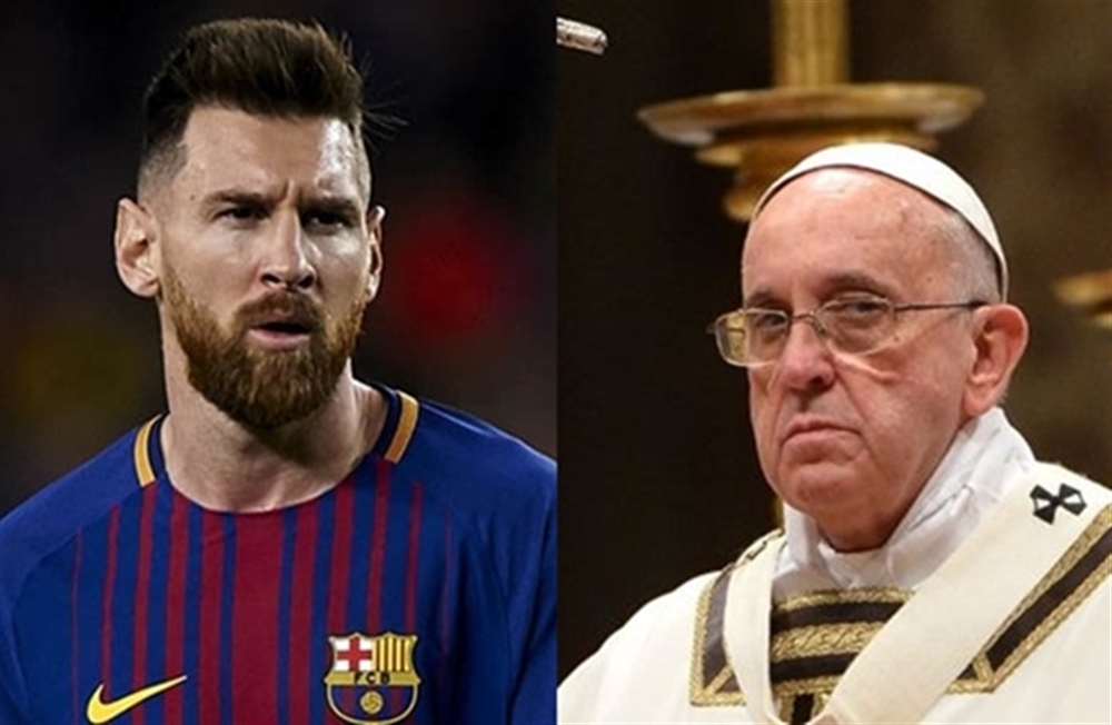 البابا: ليونيل ميسي لاعب رائع لكنه ليس الرب
