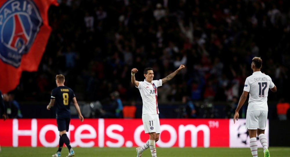 باريس سان جيرمان يحقق فوزا كبيرا على مضيفه ريال مدريد في دوري ابطال أوروبا