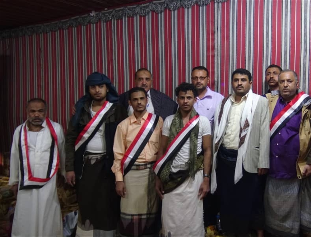 فعالية جماهيرية لابناء ريمة احتفاءا بأسرى المحافظة المحررين من سجون المليشيا الحوثية