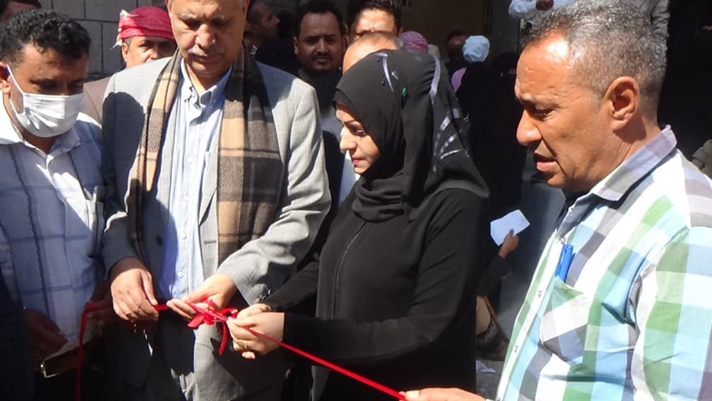 تعز.. افتتاح المخيم الطبي المجاني بمستشفى المظفر