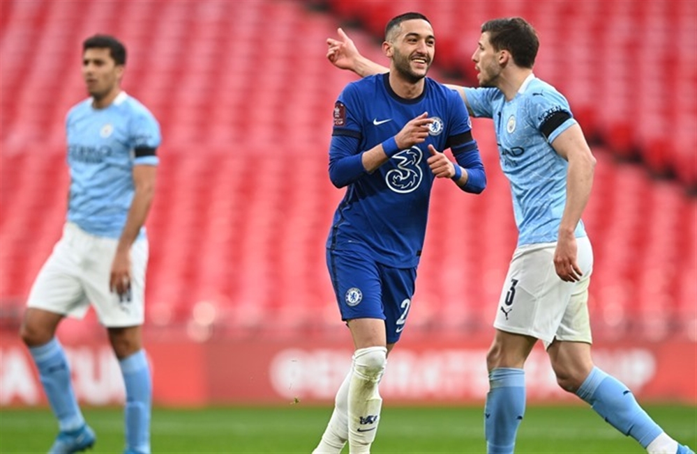 تشلسي يقصي مانشستر سيتي من نصف نهائي الدوري الإنجليزي
