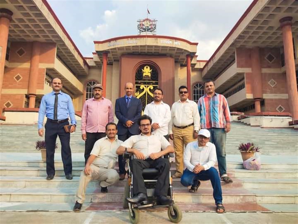 الدكتوراه بامتياز للباحث الاصبحي من جامعة "سوامي" الهندية