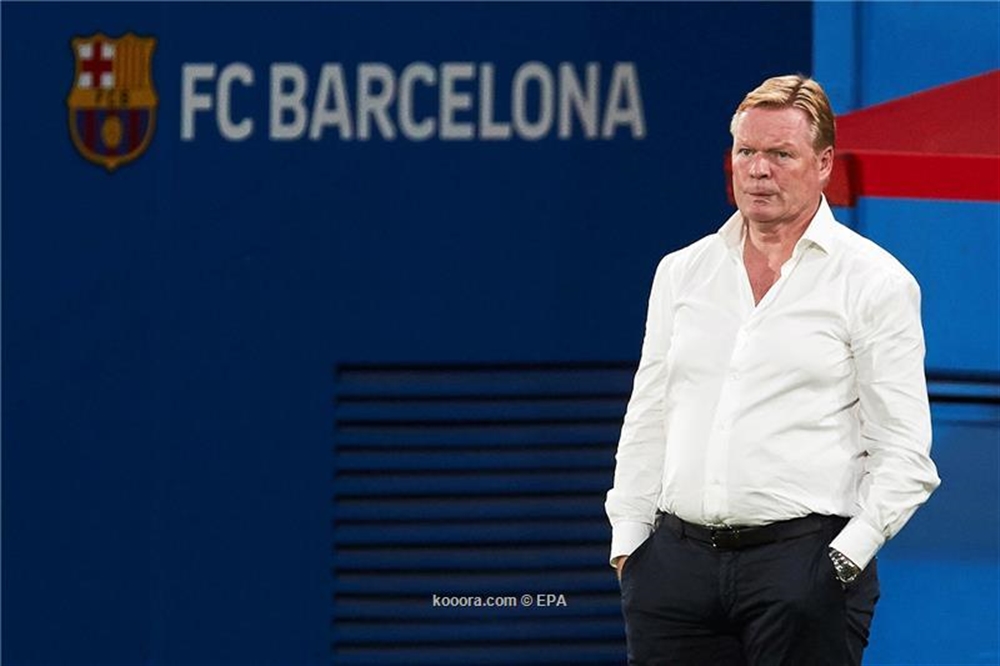 برشلونة يعلن استمرار كومان للموسم المقبل