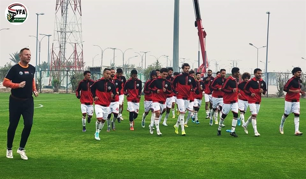 منتخب اليمن يواصل استعداداته لمواجهة نظيره السعودي في كأس الخليج