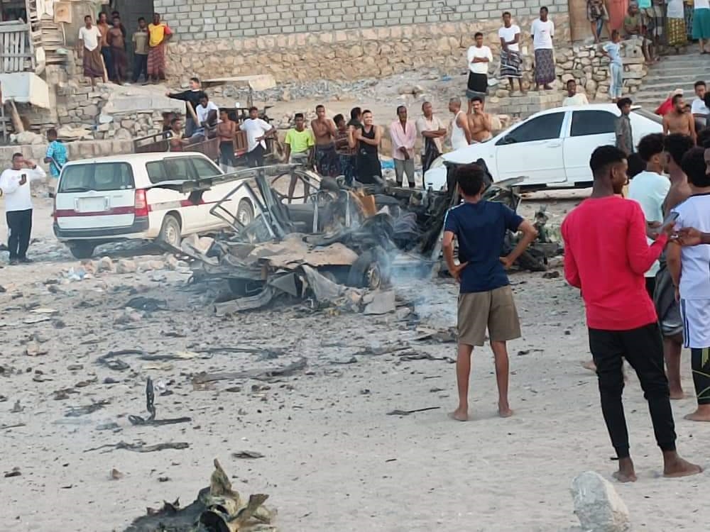 انفجار سيارة مفخخة في مدينة ‎المكلا بحضرموت ولا إصابات