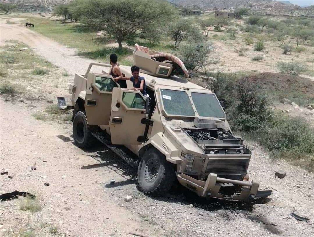 أبين... انفجار عبوة ناسفة بدورية عسكرية تابع لقوات الانتقالي... تفاصيل