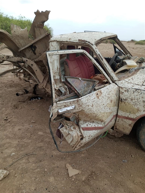 مقتل وإصابة خمسة مواطنين بانفجار لغم حوثي في الجوف