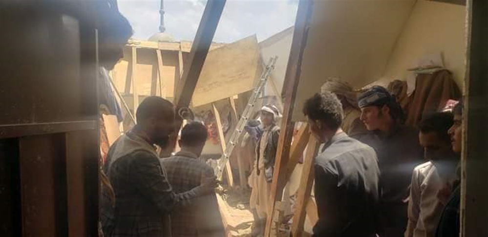 وفاة وإصابة 7 طلاب جراء انهيار سطح على رؤوسهم في ذمار