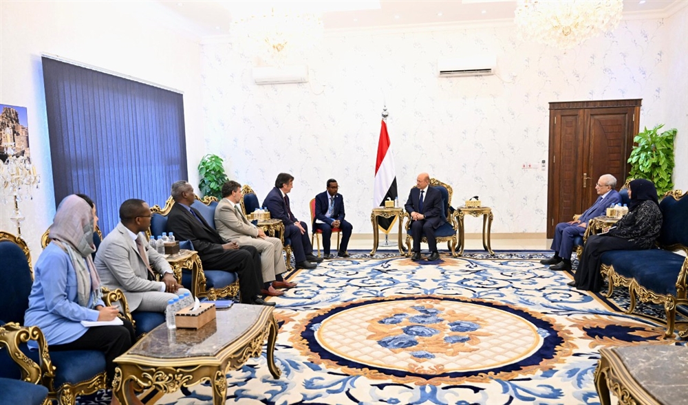 العليمي يدعو إلى مراجعة بعض البرامج الاممية في مناطق الحوثيين