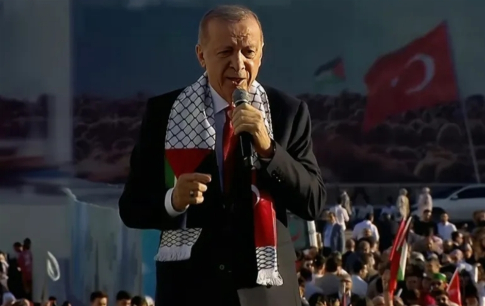 الرئيس التركي يُحمل الغرب مسؤولة جرائم الإبادة بغزة ويؤكد: إسرائيل "مجرمة حرب"