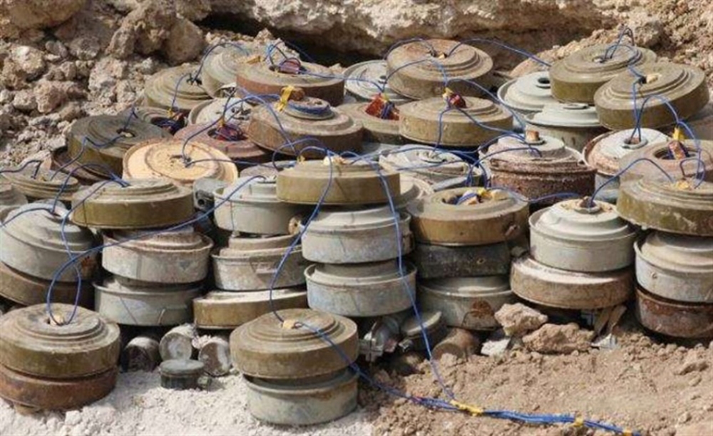 مشروع مسام يعلن نزع أكثر من 4 آلاف لغما وقذيفة غير  متفجرة خلال شهر في اليمن