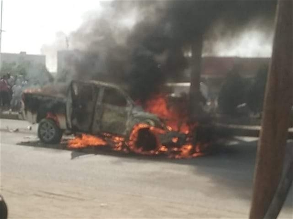 مقتل نجل قيادي في الانتقالي بانفجار عبوة ناسفة في سيارة شمال عدن