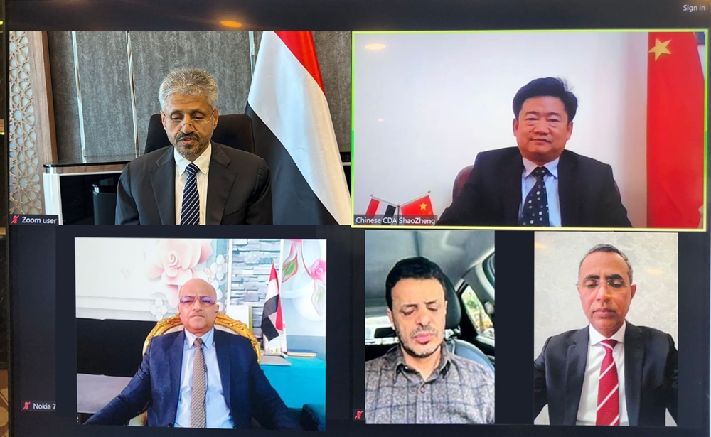 قيادة  مجلس المقاومة الشعبية يلتقي القائم بأعمال السفير الصيني وتأكيد على دور ايجابي لبكين في السلام