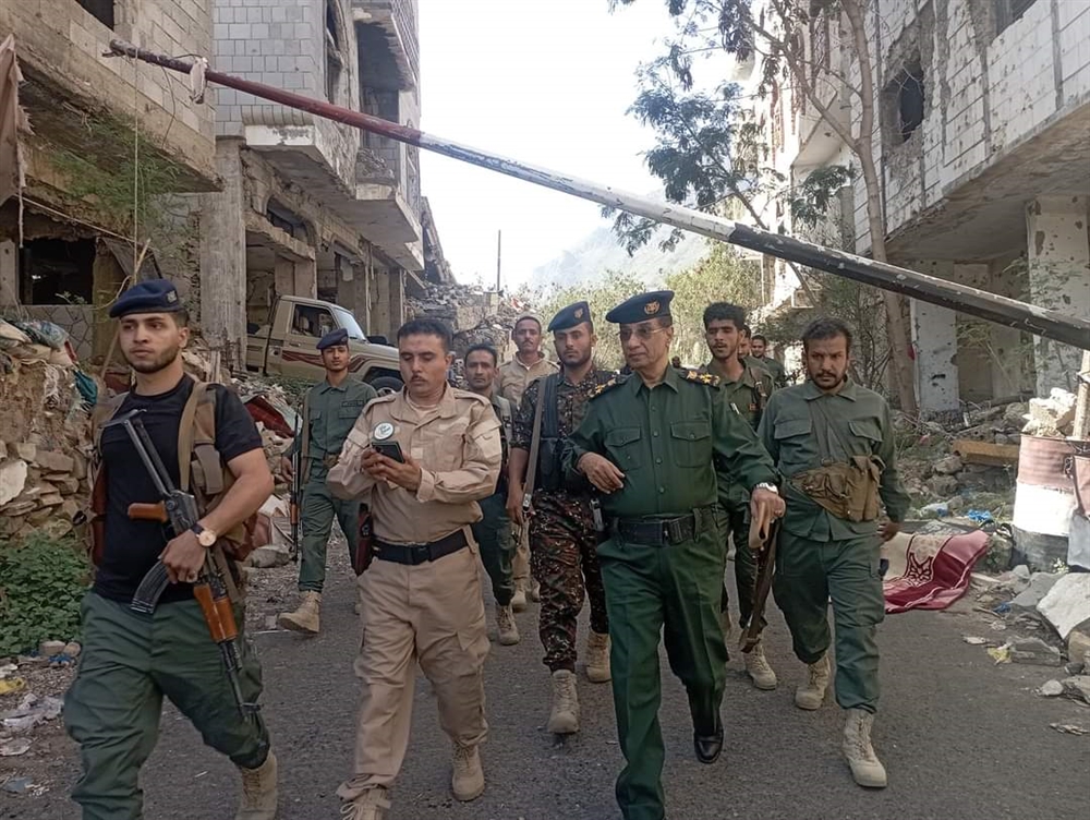 شرطة تعز تعلن إعداد خطة أمنية مشتركة متكاملة لاستقبال المواطنين القادمين من الحوبان