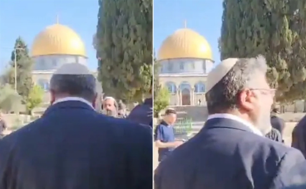 بن غفير يقتحم الأقصى في ذكرى ما يسمى "خراب الهيكل"