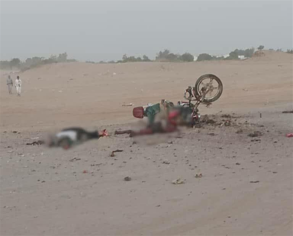 غارة جوية تستهدف شخصين على متن دراجة نارية في مأرب
