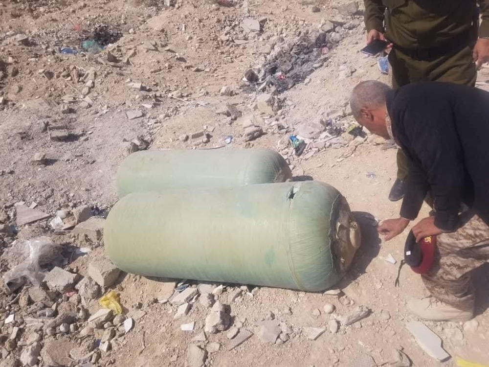 قوات المنطقة العسكرية الأولى تعلن تفكيك عبوتين ناسفتين في سيئون