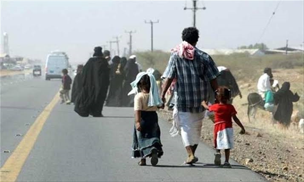 الهجرة الدولية تعلن نزوح 50 أسرة يمنية خلال أسبوع لأسباب أمنية واقتصادية