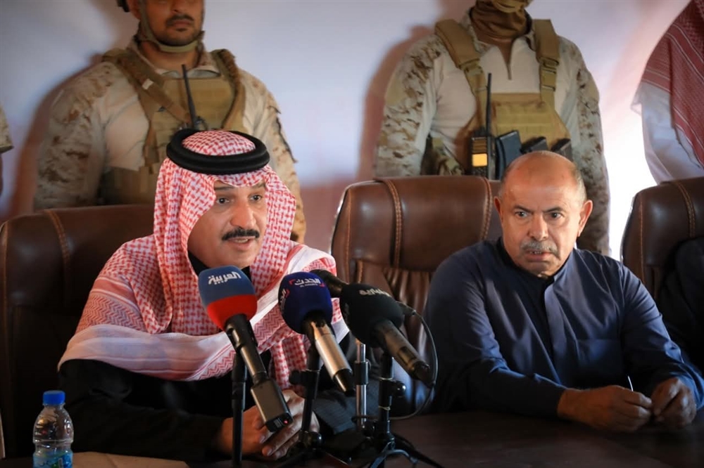 وفد سعودي رفيع يعقد لقاءا موسعا في وادي حضرموت ويطالب بخروج الانتقالي من المحافظة