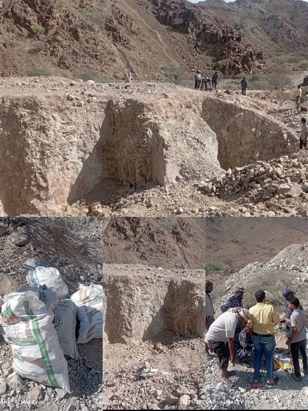 هيئة المساحة الجيولوجية تحذر من عمليات التنقيب عن الذهب بطريقة غير قانونية في حضرموت