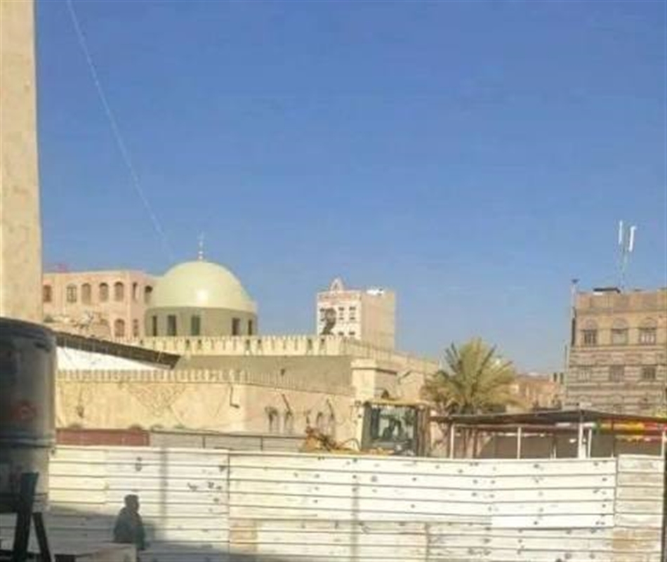 وزارة الأوقاف تدين هدم الحوثيين لسور مسجد المشهد التاريخي في صنعاء