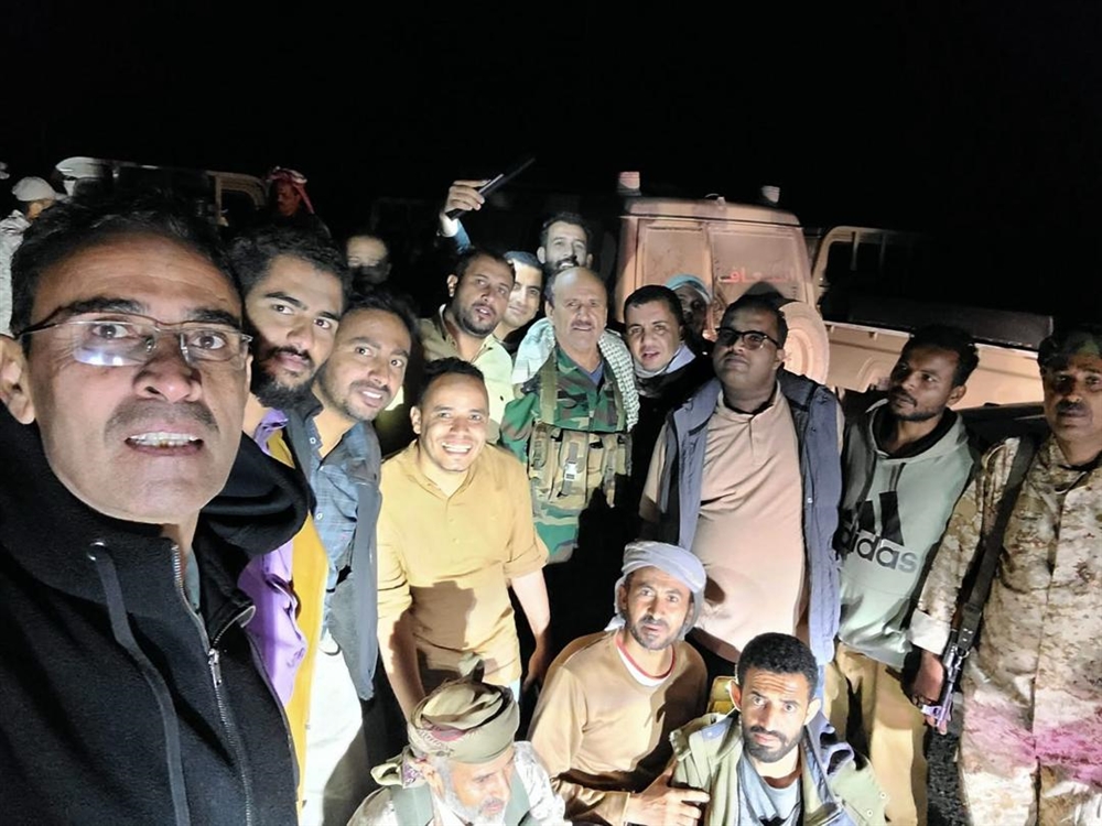 فريق شباب تعز يختتم برنامجه الرمضاني بزيارة جبهة الصلو