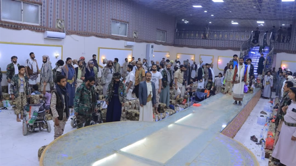 مأرب... تكريم 120جريحا ومعاقا في الجيش الوطني من أبناء البيضاء