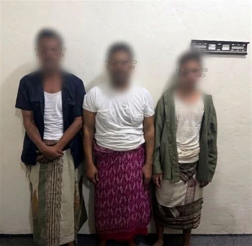 الأجهزة الأمنية تضبط ثلاثة سجناء فارّين في ساحل حضرموت