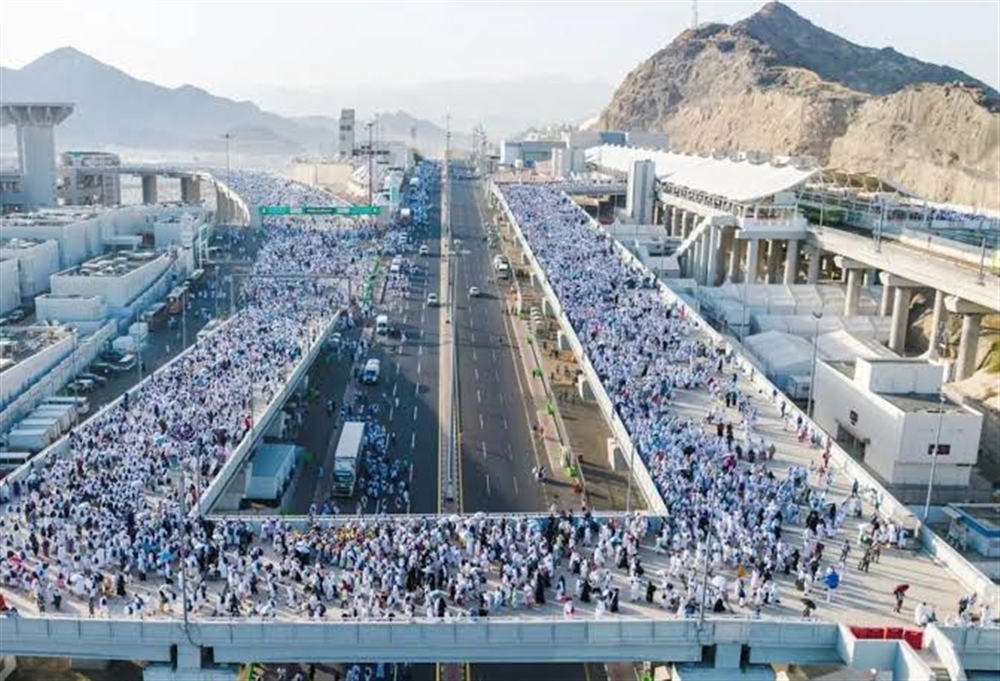 أكثر من مليوني حاج يتوافدون إلى مِنى لبدء مناسك الحج